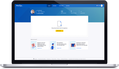 DocuSign Homepage Redesign