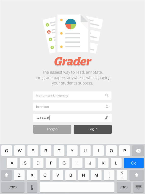 grader app login